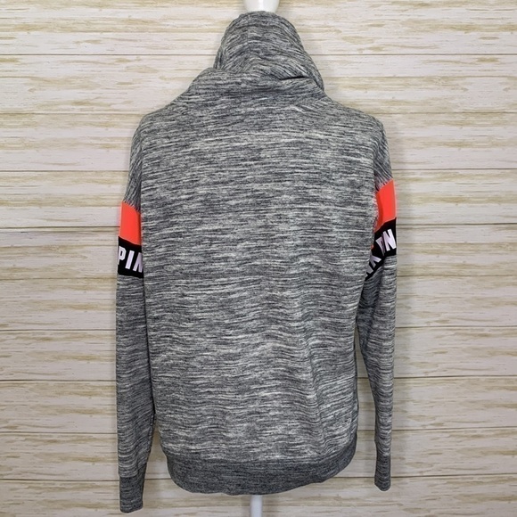 PINK Funnel Neck Sweatshirt - Picture 5 of 6